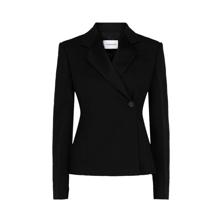 Ferragamo Tuxedo Jacket "Black"