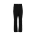 Ferragamo Cotton Blend Trousers "Black"