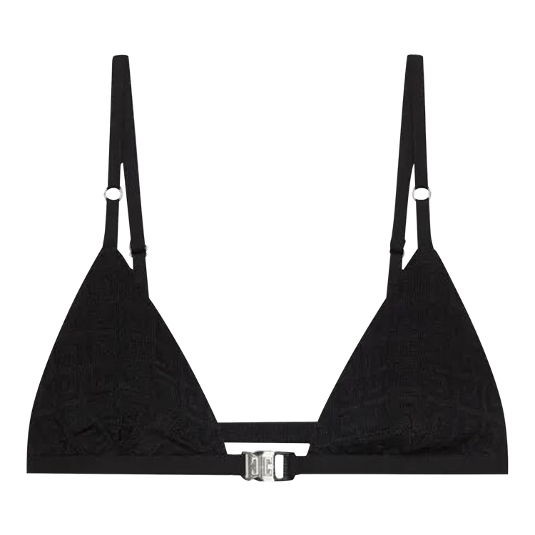 Givenchy 4G Monogram Triangle Bra "Black"