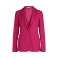 Givenchy Single Breasted Wool Blend Blazer "Fuchsia"