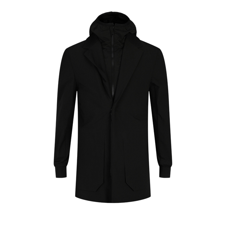 Givenchy Single Breasted Layered Blazer "Black"