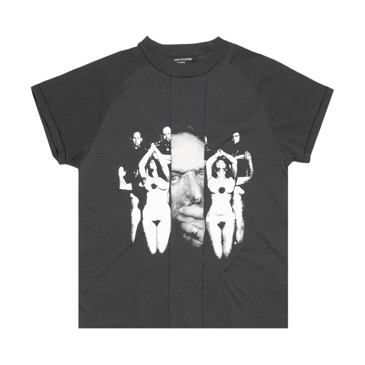 Enfants Riches Deprimes Anton/Hopper Assemblage Raglan T-Shirt "Faded Black"