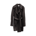 The Row Siempra Coat "Blk Black"