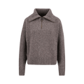 Barbour Lavensdale Half Zip Knitted Jumper "Mink"