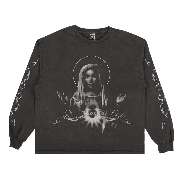 Basketcase Gallery Mary A Long-Sleeve T-Shirt "Black"
