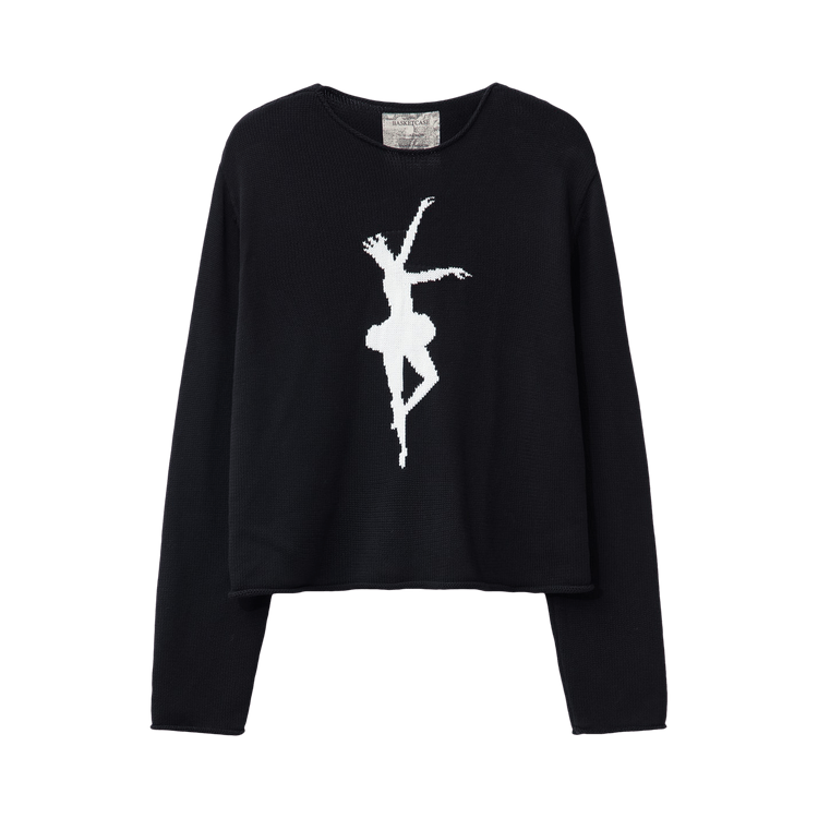 Basketcase Gallery Ballet A Knit Sweater "Black"