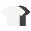 Basketcase Gallery Hench T-Shirt Two Pack "Bone/Vintage Black"
