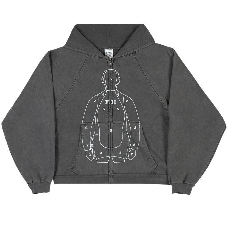Basketcase Gallery Practice V2 Zip Up "Black"