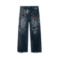 Basketcase Gallery LAX Baggy Denim "Paint Splatter"
