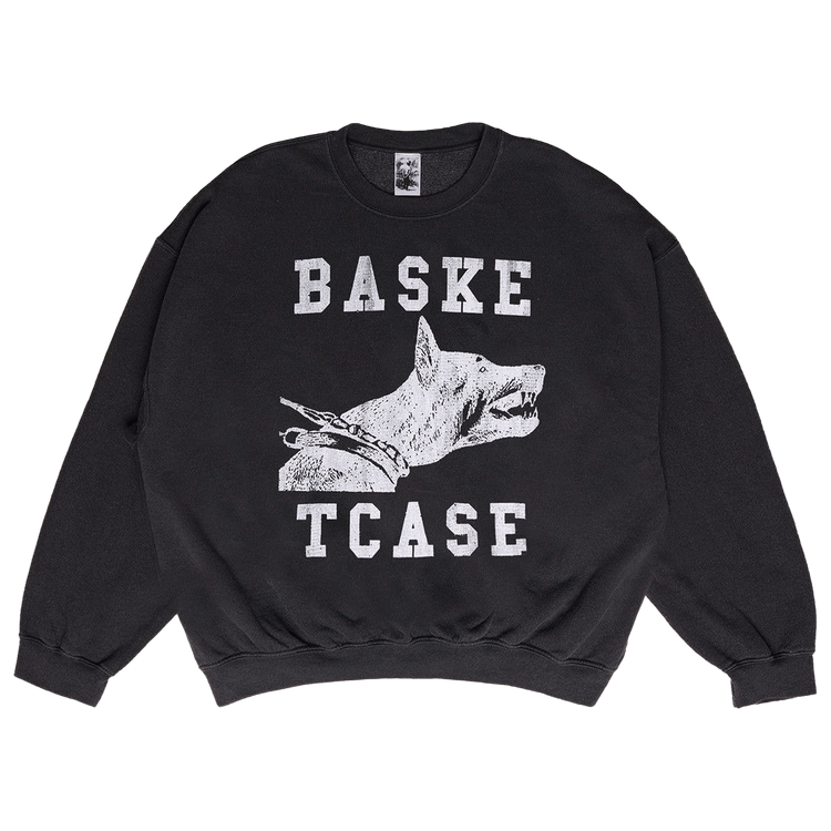 Basketcase Gallery Raw College A Crewneck "Black"