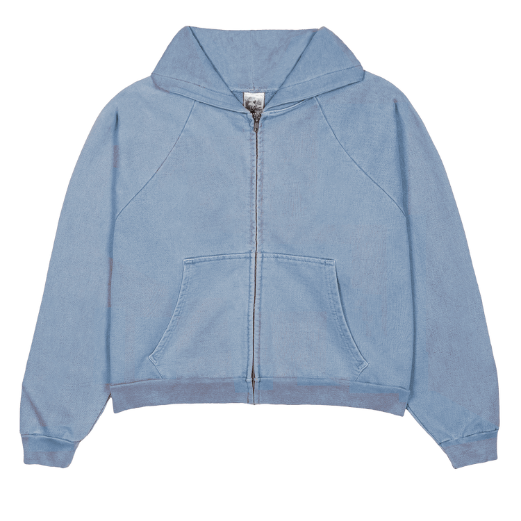 Basketcase Gallery Hench V2 Zip Up "Glacier Blue"