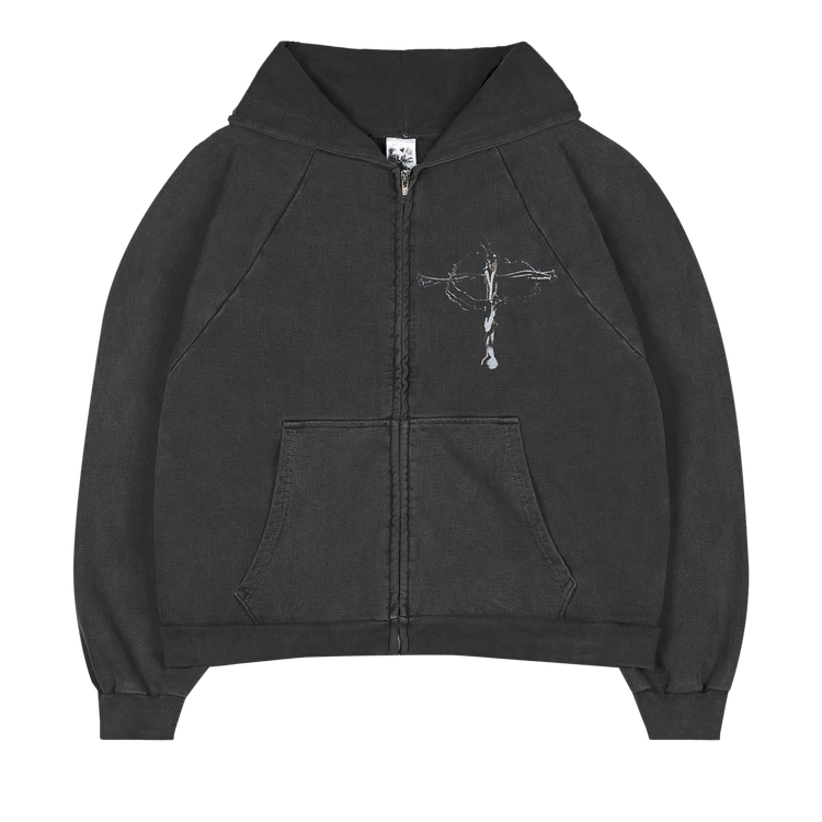 Basketcase Gallery Roadrash Zip Up "Jet Black"