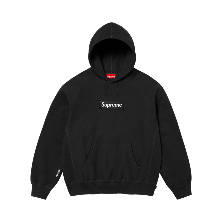 Supreme Box Logo Hooded Sweatshirt "Black"