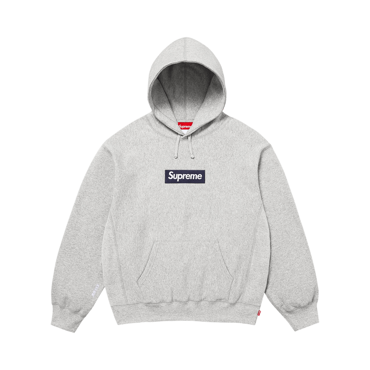 Supreme Box Logo Hooded Sweatshirt "Heather Grey"