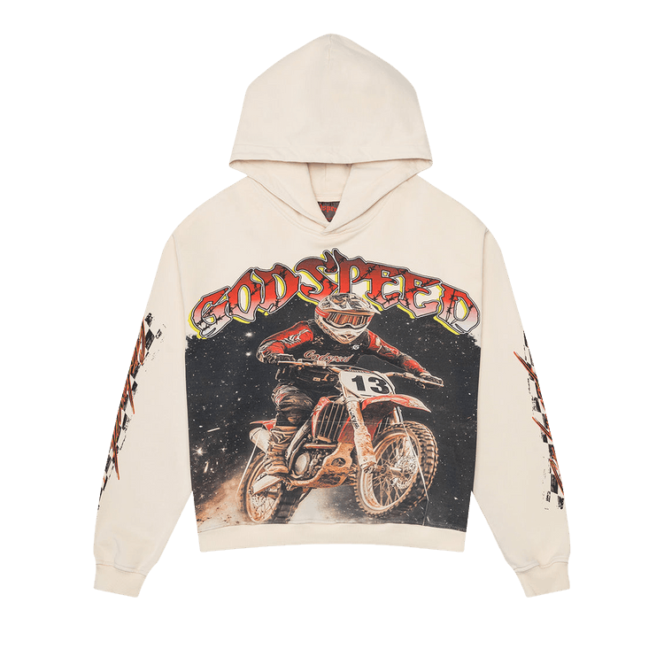 Godspeed Motocross Hoodie "Bone"