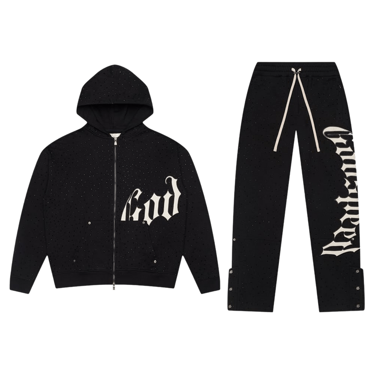 Godspeed OG Logo VVS Boom Sweatsuit V2 "Black/White"