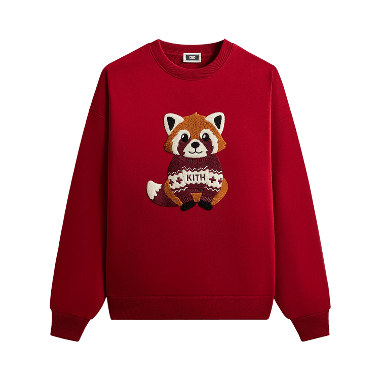 Kith Kithmas Red Panda Nelson Crewneck "Allure"
