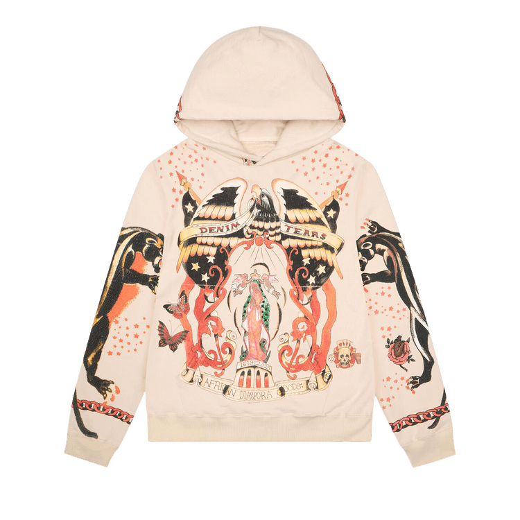 Denim Tears Tattoo Hoodie "Multicolor"