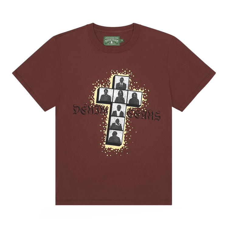 Denim Tears Cross Tee "Brown"