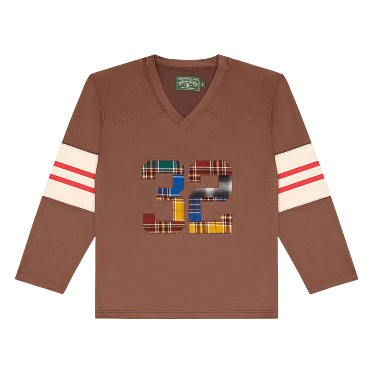 Denim Tears Jb Football Jersey "Brown"
