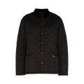 Barbour Heritage Liddesdale Quilted Jacket "Black"