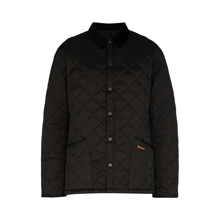 Barbour Heritage Liddesdale Quilted Jacket "Black"