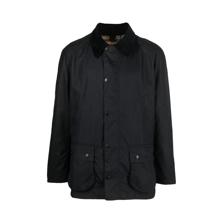 Barbour Ashby Wax Jacket "Navy"