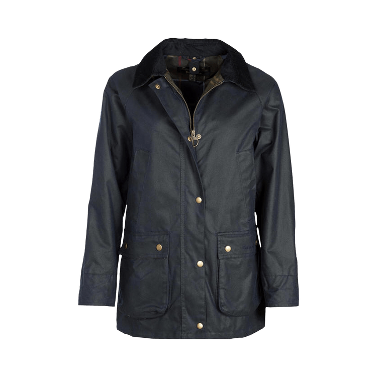 Barbour Acorn Wax Jacket "Navy"