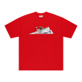 Cactus Jack by Travis Scott x Virgil Abloh x ARCH Paper Plane Tee "Red"