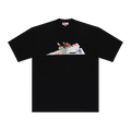Cactus Jack by Travis Scott x Virgil Abloh x ARCH Paper Plane Tee "Black"