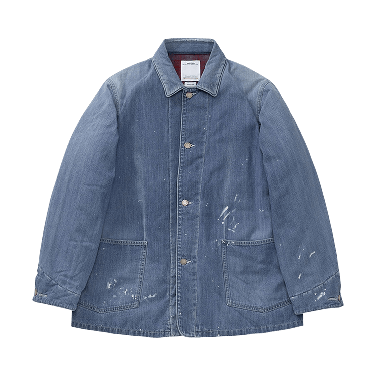 Visvim SS Coverall Down DMGD "Indigo"