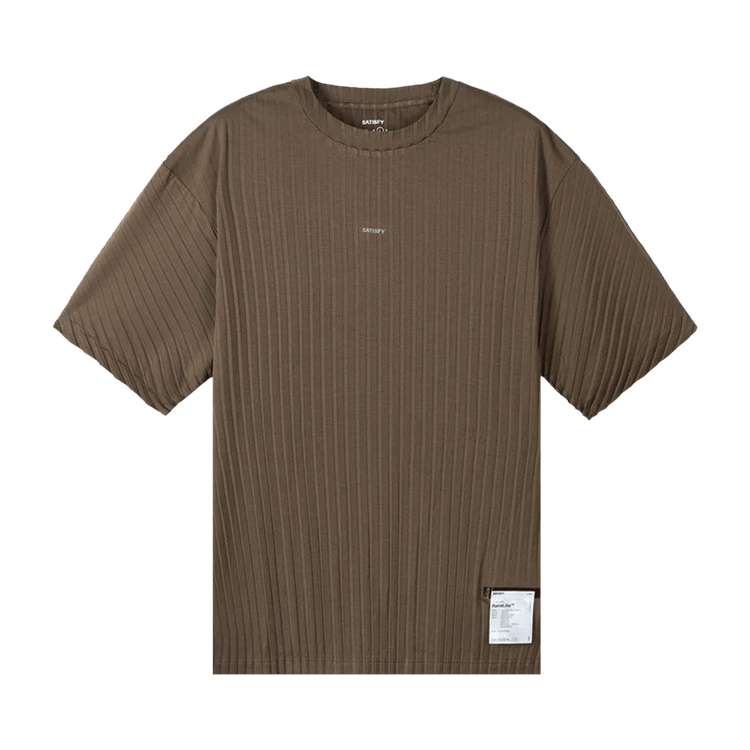 SATISFY Auralite Pleated T‑Shirt "Olive"