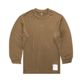SATISFY Auralite Pleated Long Tee "Olive"