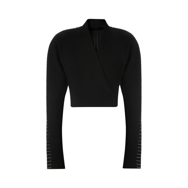 Alaïa Cropped Jacket "Noir"