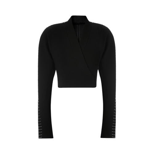 Alaïa Cropped Jacket "Noir"