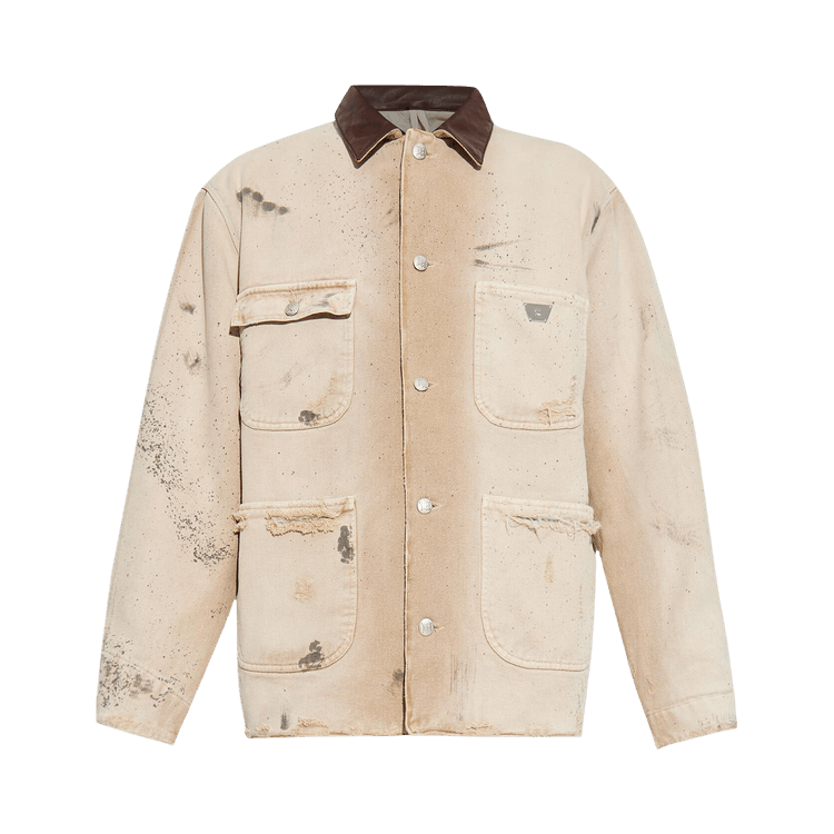 MISBHV Marfa Twill Work Jacket "Dusted White"