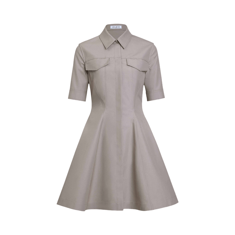 Alaïa Tailored Dress "Tourterelle"