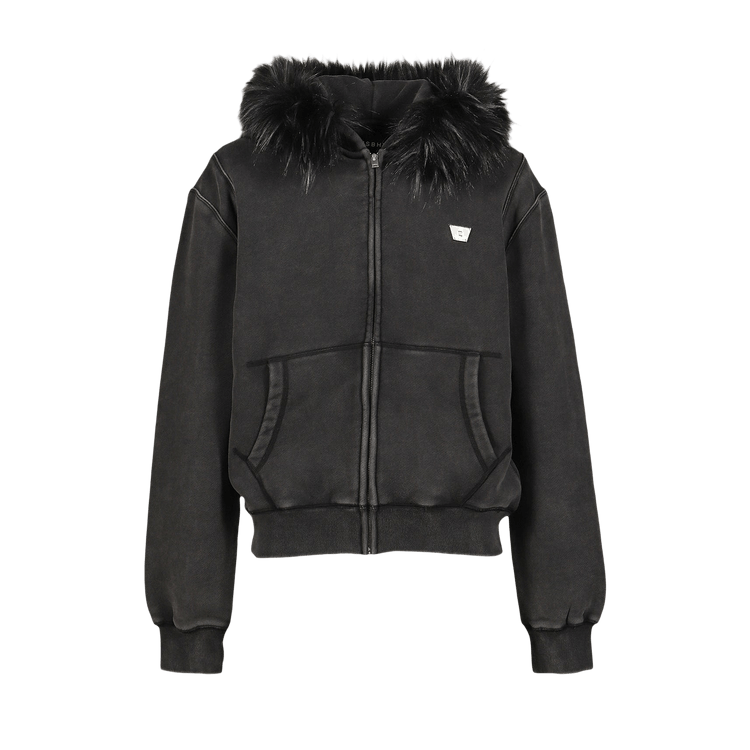 MISBHV Teddy Fur Hoodie "Black"