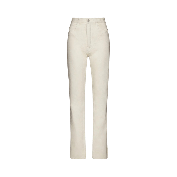 Magda Butrym Denim Pants "Cream"