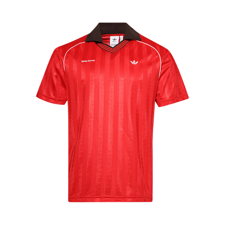 Adidas x Wales Bonner Football Tee "Better Scarlet"