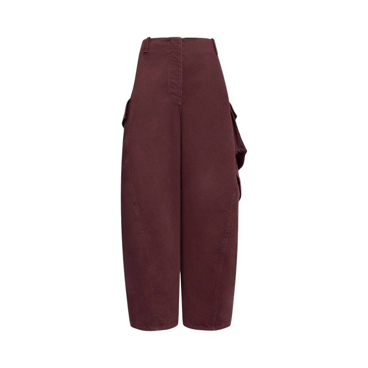 Alaïa Cargo Pants "Aubergine"