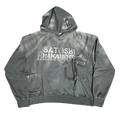 Satoshi Nakamoto Cargo Hoodie "Washed Black"