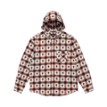 Supreme x Number (N)Ine Hooded Flannel Shirt "White"