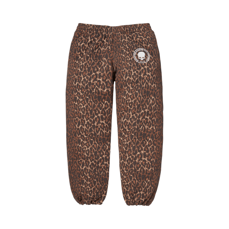 Supreme x Number (N)Ine Drawstring Sweatpant "Leopard"