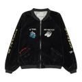 Paly Hollywood Serge Souvenir Jacket "Black"