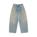Acne Studios Wide Leg High Waisted Jeans "Mid Blue"