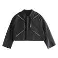 Rick Owens Heizer Mac Jacket "Black"