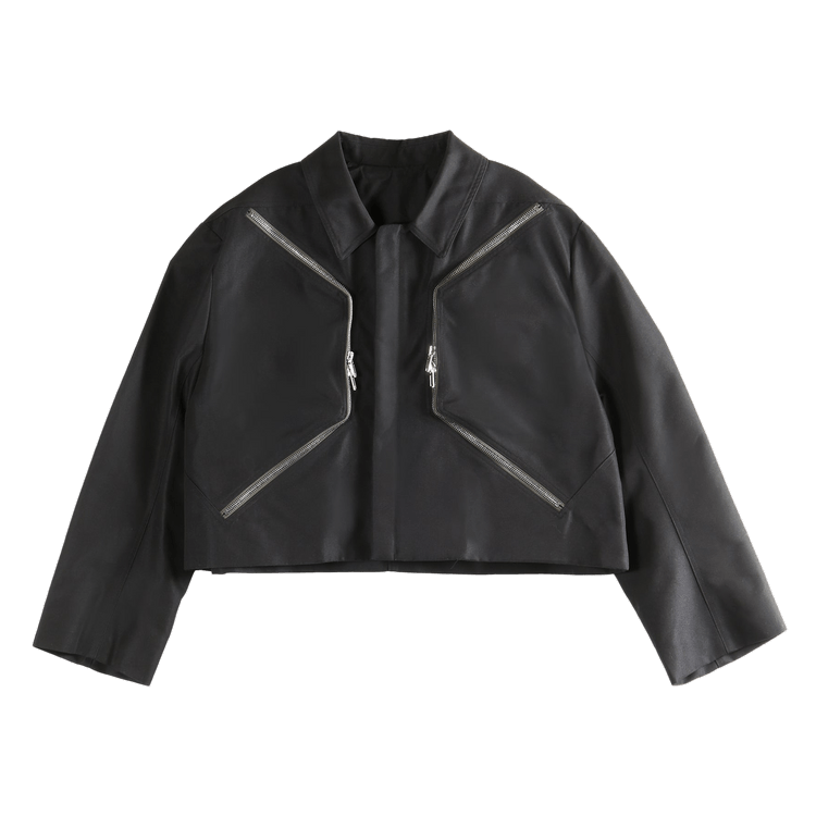 Rick Owens Heizer Mac Jacket "Black"