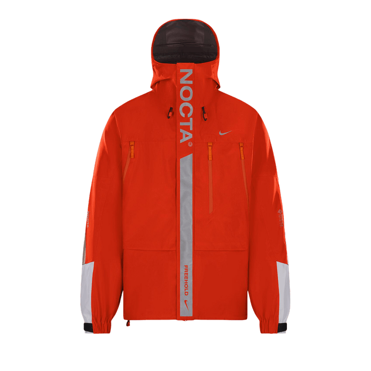 Nike x NOCTA Tungsten Alien GORE-TEX Jacket "Rush Orange"