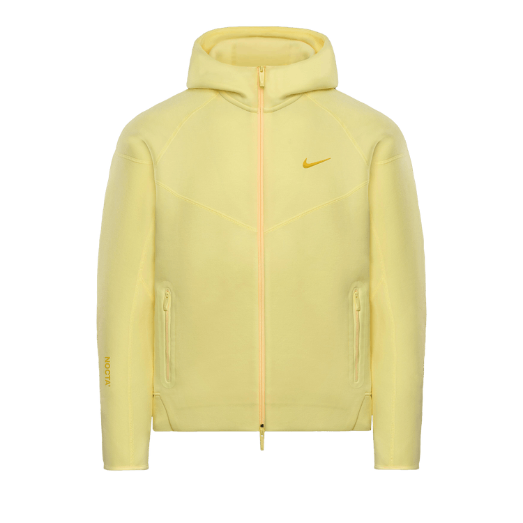 Nike x NOCTA Tech Fleece Full Zip Hoodie "Citron Tint"